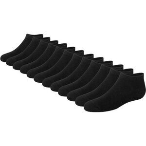 Boys ankle socks 14 pairs cotton blend moisture wicking cushioned durable school